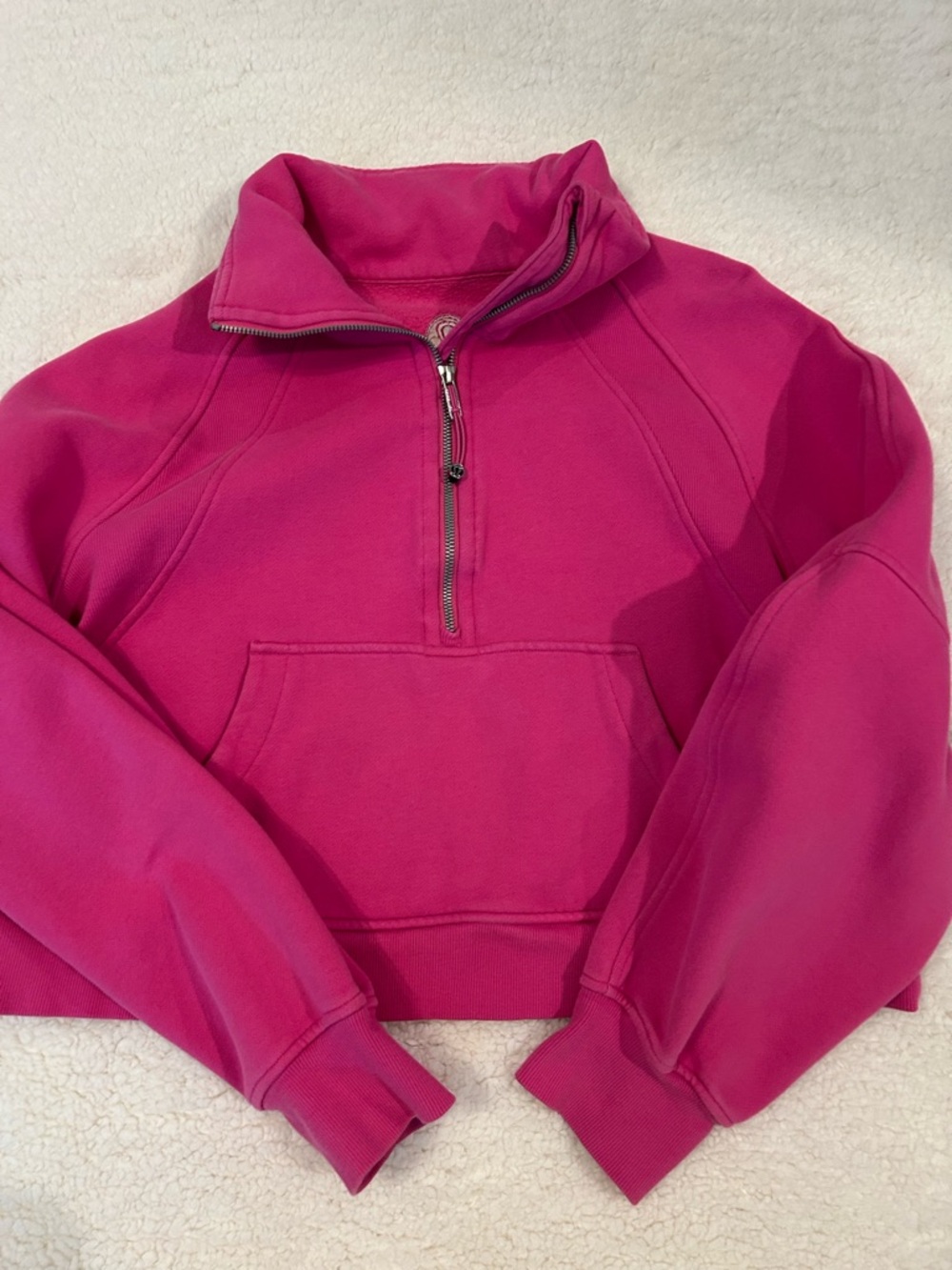 Lululemon Scuba Funnel Neck Cropped